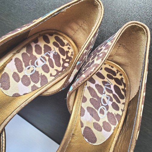 Aldo Cheetah Print Pointed Stiletto Heels, Size 5.5, Brand NEW - Picture 8 of 8