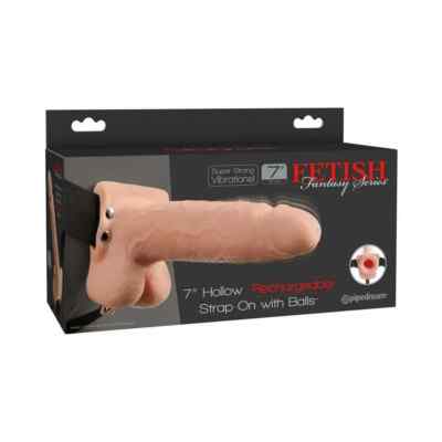 Hollow Strap-On Harness Dildo Big Realistic Cock Vibrating Penis ED Sex Toy  | eBay