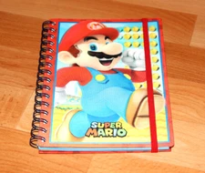 2018 Nintendo Official Super Mario 3D Motion Switch Rare Promo Notebook Notepad 