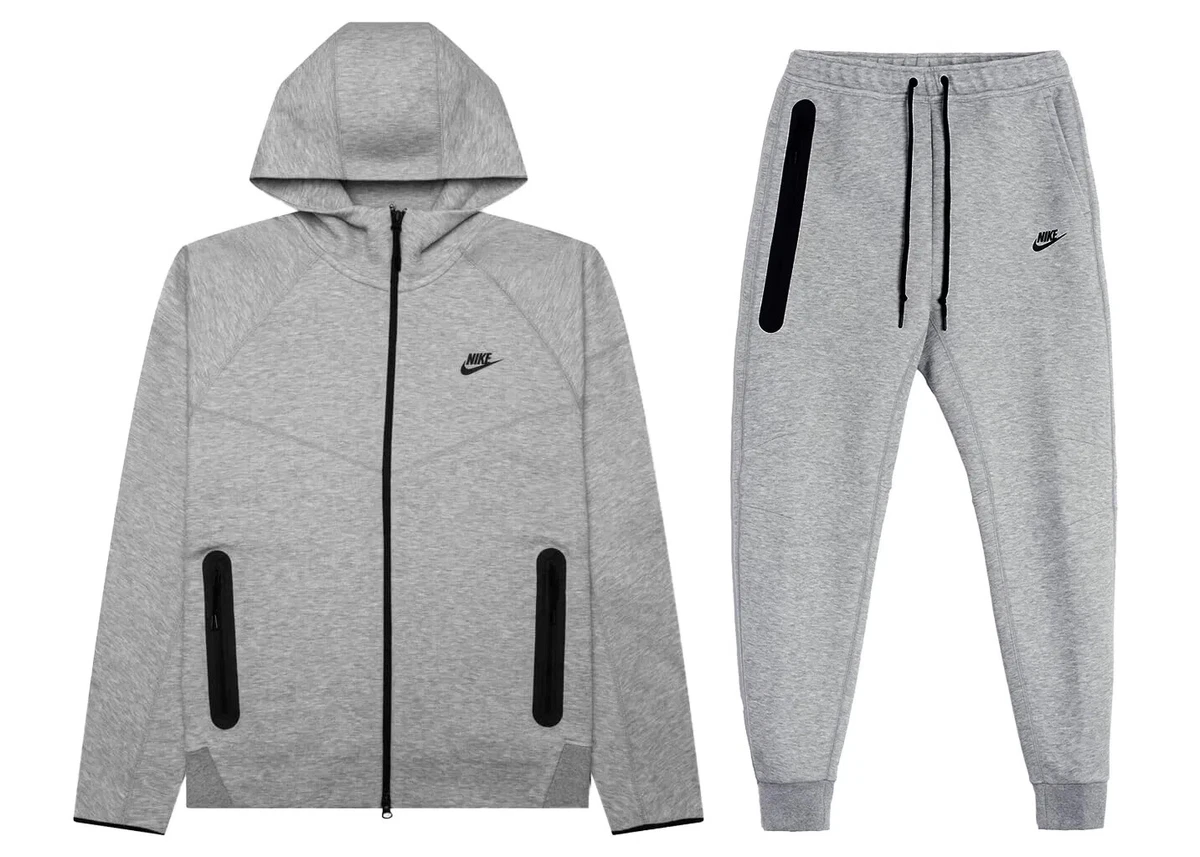 Nike Tech Fleece Gray Activewear Tops for Men for Sale | Shop