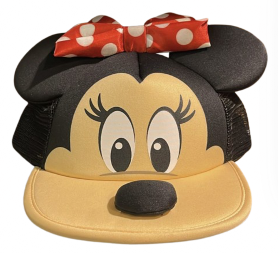 Disney Parks Minnie Mouse Face 3D Baseball Cap Hat New With Tag | eBay
