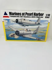 Accurate Miniatures Model Kits Combo Marines At Pearl Harbor 1/48 Scale 2006