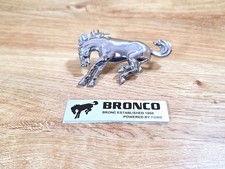 Ford Bronco - Embleme - Original - Vintage - Classic Car - Old timer -