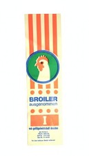 Original DDR Broiler ausgenommen T&uuml;te VEB Gefl&uuml;gelwirtschaft Dresden