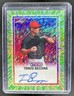 2025 Leaf Vivid Travis Bazzana Auto Shimmer Green #/8