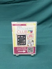 OeSD Spree Stitchers Club Embroidery Designs USB January 2024; Mint