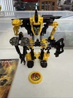 Lego Technic Throwbots Slizers 8523 Blaster Near Complete. Only Yellow Disc.
