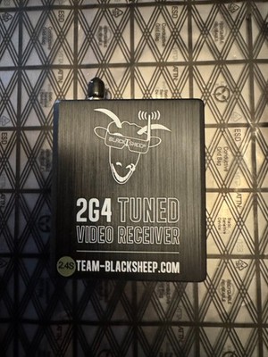 2G4 tuned video Reciever team black sheep  RX-2460  pre-owned