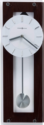 Howard Miller Adams Wall Clocks II, Espresso Finish - Silver Finished Pendulum,