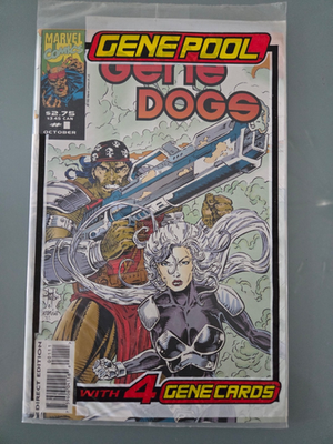 #ad #ad GENE DOGS #1 1993 MARVEL UK COMICS POLYBAGGED WITH CARD $5.99