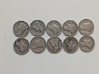 [Lot Of 10] Mercury Dimes - 90% Silver