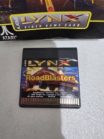 RoadBlasters (Atari Lynx) w/box RARE TESTED AND WORKING! 