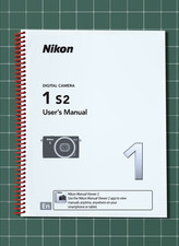 Nikon 1 S2   User Manual Owners Guide Reference   121 Pages   USA Made