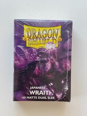 Wraith Matte Dual Sleeve Dragon Shield | 60 Japanese YuGiOh Card Sleeves