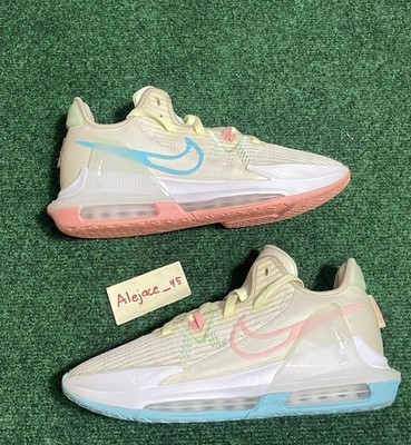 Nike LeBron Witness 6 Easter Coconut Milk Blue Pink CZ4052 103 Basketball. 8.5us