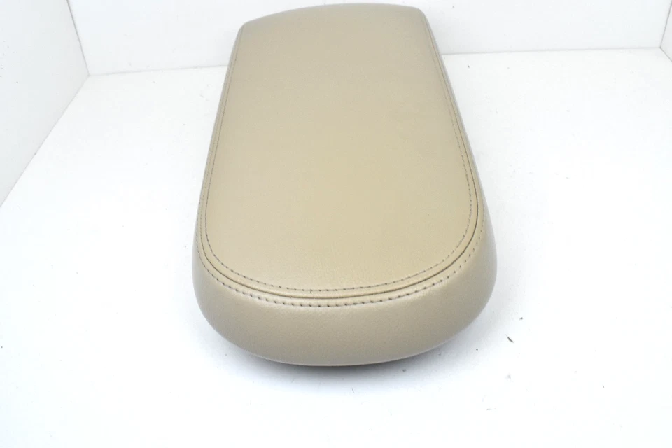 Ford Taurus 2008 2009 consola central cuero beige reposabrazos tapa superior cubierta OEM Foto 3 de 4