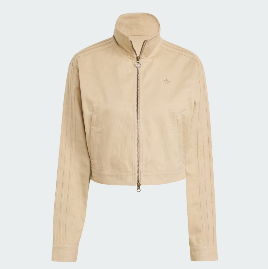 Adidas Originals Firebird Twill Crop Track Top For Women (JX7600
