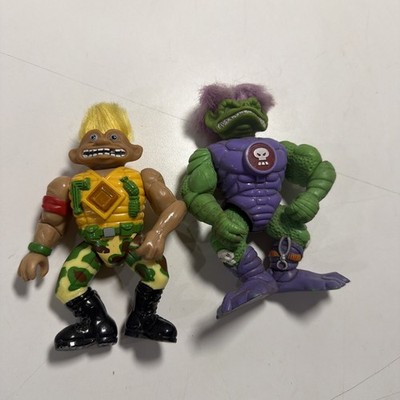 Vintage Stone Protectors Angus & Zok the Soldier Action Figure 1992