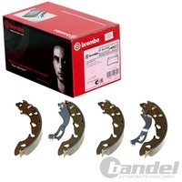 Brembo Bremsbacken Hinterachse Passend FÜR Fiat 500 500L Panda Ford KA | S 24