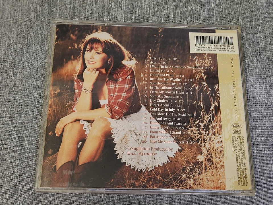 Suzy Bogguss CD 20 Greatest Hits Country Compilation Capitol Records 2002 BMG - Image 3 of 4