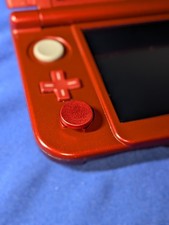 METAL New/3DS/2DS/XL/LL Joystick For Nintendo Thumb Pad Cap Analog Red