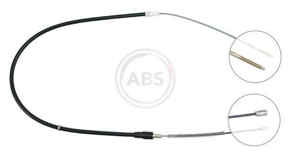 A.B.S. K12776 Handbremsseil Seilzug Bremsseil Hinten Links Rechts FüR Seat VW-image