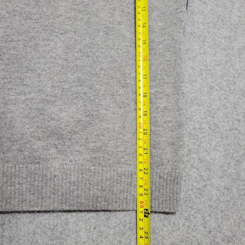 Argyle JCrew Pullover Weste XS schwarz grau Kaninchen Kaschmir Preppy Academia Y2K - Bild 5 von 10