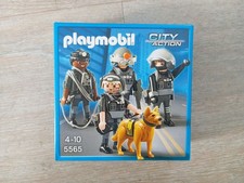 PLAYMOBIL 5565 Polizei SWAT SEK-Team mit Polizeihund NEU & OVP (2014)