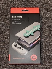 GAMESTOP TEMPERED GLASS SCREEN PROTECTOR FOR NINTENDO SWITCH OLED   NEW