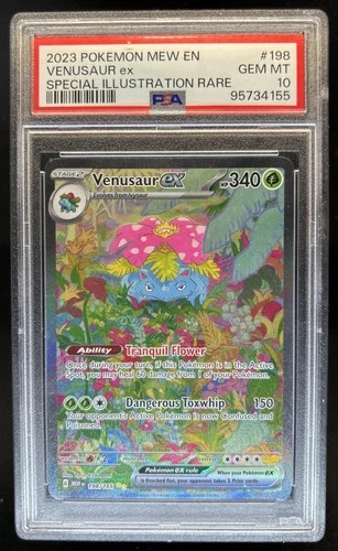 2023 Pokemon SV 151 Venusaur ex #198/165 PSA 10 GEM MINT