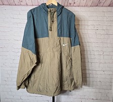 Vintage 90s Nike White Tag Hooded Anorak Jacket Swoosh