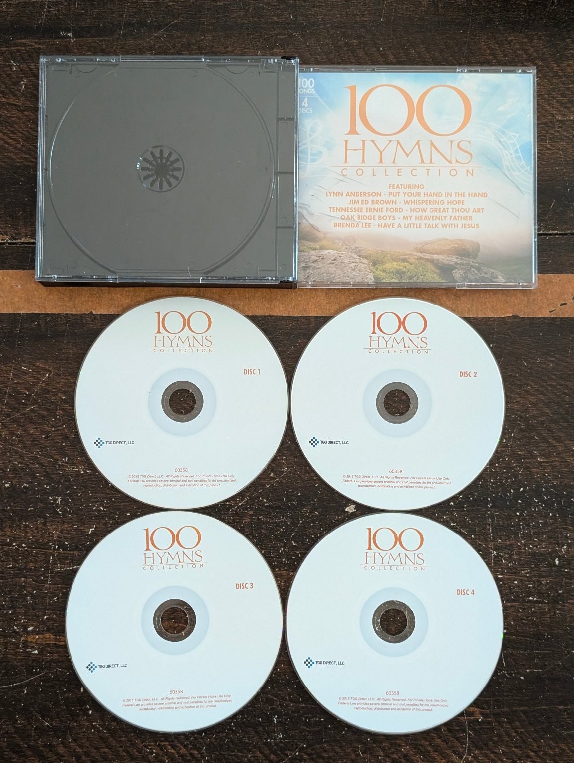 100 Hymns Collection CD 2018 4-Disc Set Gospel Christian TDG Direct | eBay