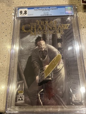 LTD 700 CGC 9.8 TEXAS CHAINSAW MASSACRE SPECIAL #1 GOLD COVER W/ COA