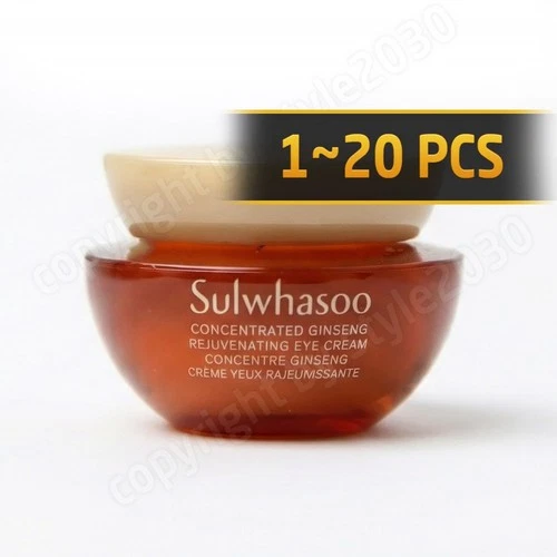 Sulwhasoo Concentrated Ginseng Rejuvenating Eye Cream 4ml 1pcs~20pcs