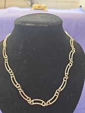 Sterling Silver Hallmarked Chain Necklace 21g Link Design Vintage Jewellery
