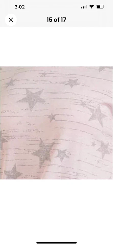 Espléndido conjunto de salón mediano de 2 piezas para mujer jogger cuello redondo manga larga - estrellas Foto 2 de 4