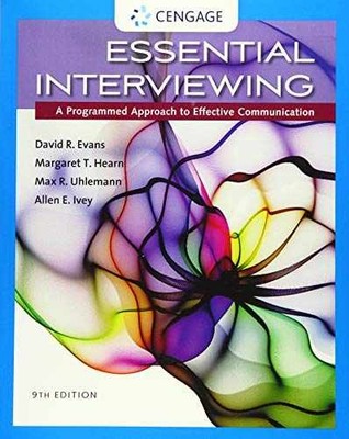Essential Interviewing: A Programmed - Paperback, by Evans David; Hearn - Good