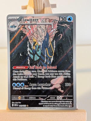 Pokémon TCG Clawitzer 141/132 Illustration Rare Mega Evolution NM/M