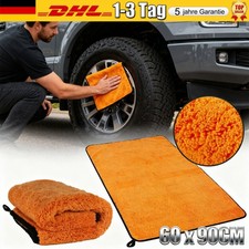 XXL 60x90CM Saugstarkes Auto Trockentuch Twist Towel Mikrofasertuch Autopflege