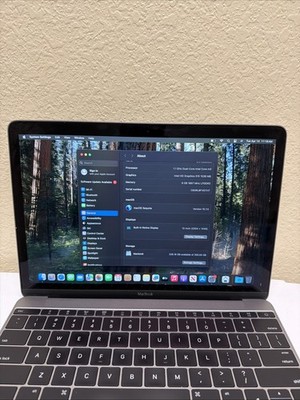 Apple MacBook 12'' 250 GB Space gray Laptop