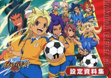Inazuma Eleven GO Chrono Stone Setting Artbook Single Anime Japanese Language