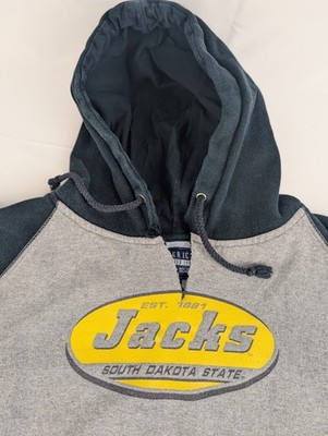 Size L Vintage SDSU South Dakota State Jackrabbits Sweatshirt Hoodie Sweater 