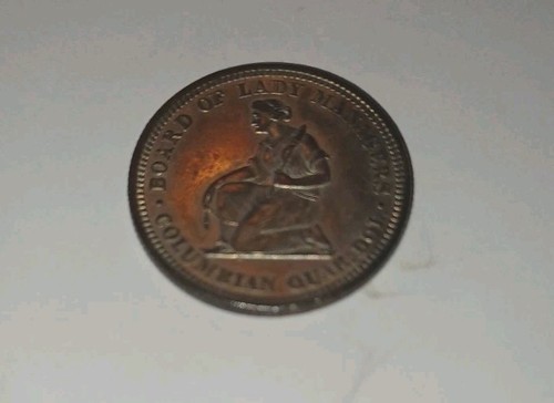 1893 Isabella Commem. Quarter  Strong Strike Which Has A Beautiful Evenly Toned  - Picture 4 of 16