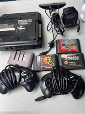 Vintage Sega Genesis Console Bundle – 2 Controllers + 4 Games