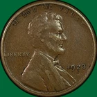 1923-S Lincoln Wheat Cent Extremely Fine XF Coin #40071