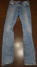 Womens H M Shaping Skinny Jeggings Size 31/34 Denim