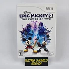 Epic Mickey 2: The Power of Two (Nintendo Wii) Case & Disc