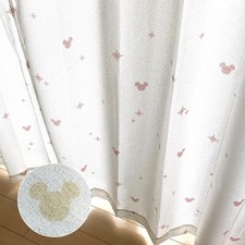 Disney Mickey Mouse Lace Curtains, Made with Teijin ecolier R Heat and UV Prote
