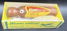 Weems Wild Call Dual Call + Cottontail w/box and papers