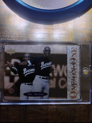 1995 Micheal Jordan Upper Deck  One on One Baseball card